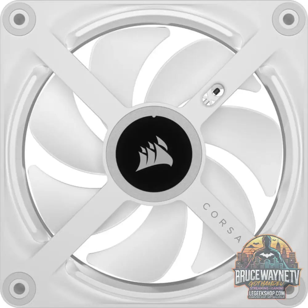 Corsair iCUE LINK QX120 RGB 120-mm-PWM-Lüfter, Gehäuselüfter - Corsair - vue 10
