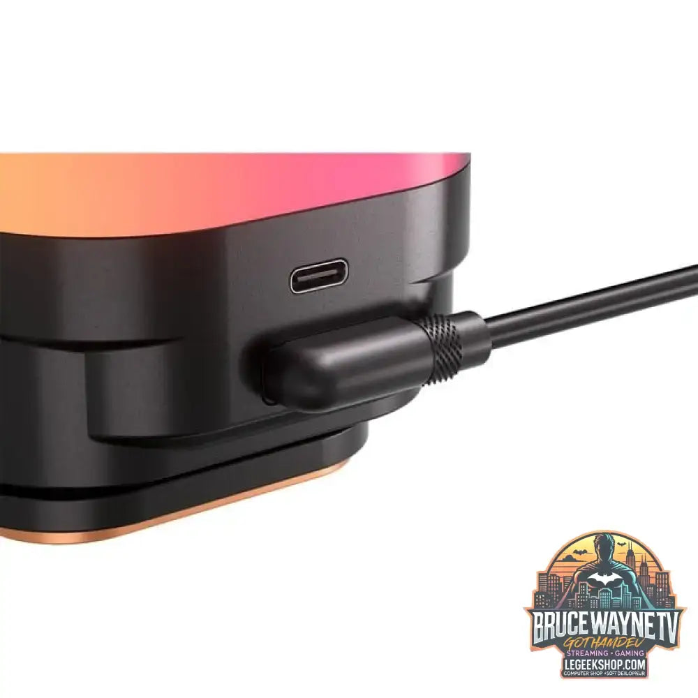 Corsair iCUE LINK TITAN 240 RX LCD RGB, Wasserkühlung schwarz - Corsair - vue 15