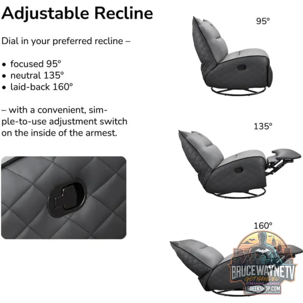 Cougar Gaming Sofa Overlord NEO, chaise gaming - Cougar - vue 13