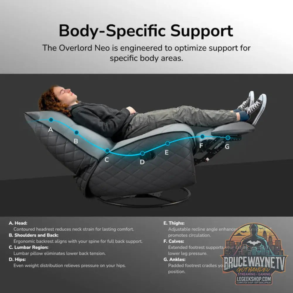 Cougar Gaming Sofa Overlord NEO, chaise gaming - Cougar - vue 10