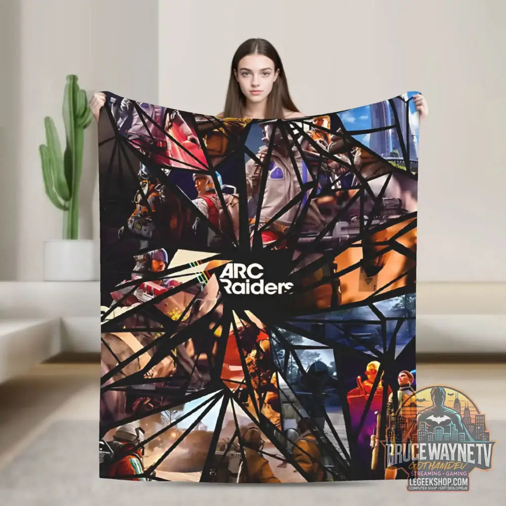 Couverture Arc Raiders Peluche Douce Canapé Lit 4 Saisons - 11 / 150x200cm - Couverture