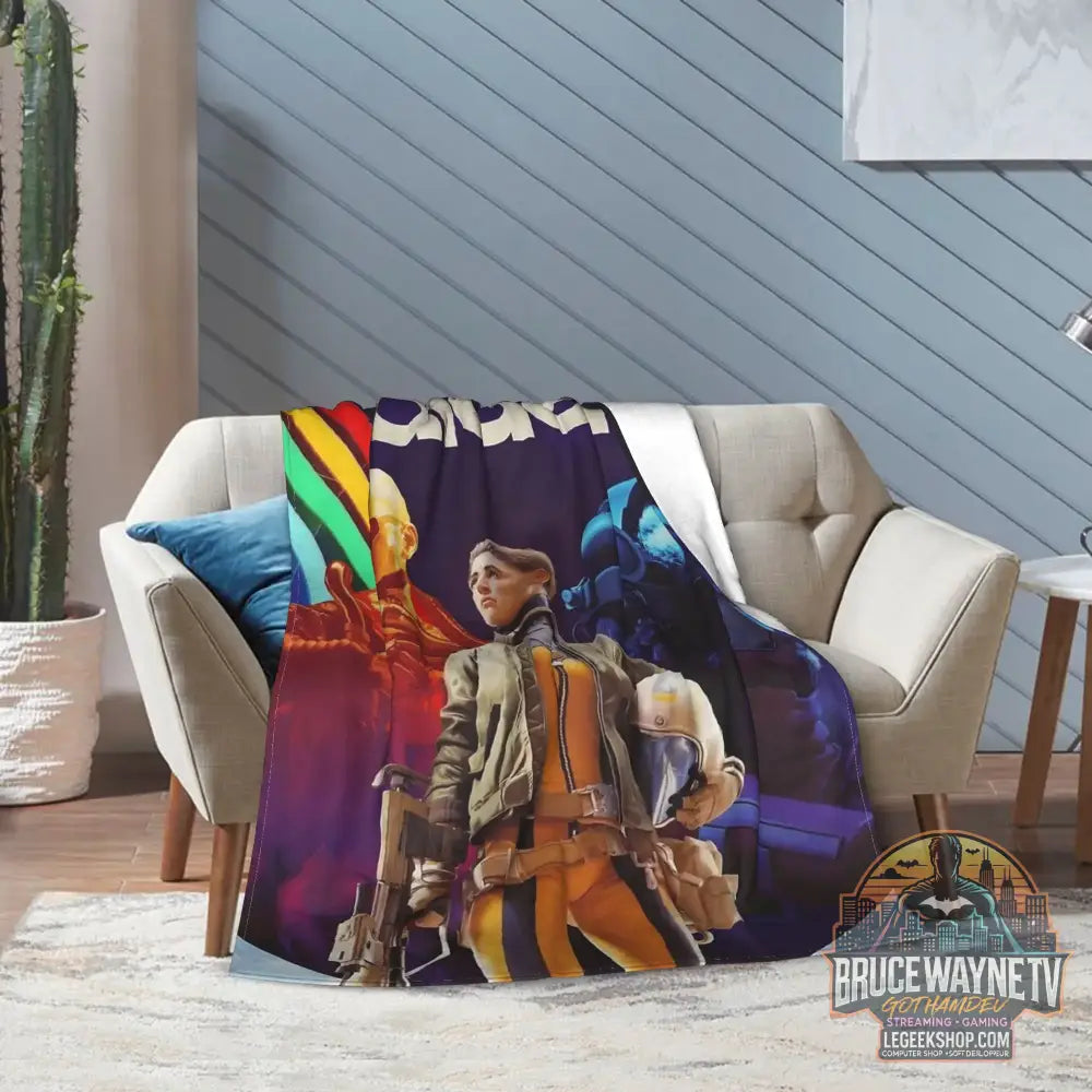 Couverture Polaire Arc Raiders - Plaid Flanelle Doux Gaming - Couvertures & Plaids Gaming