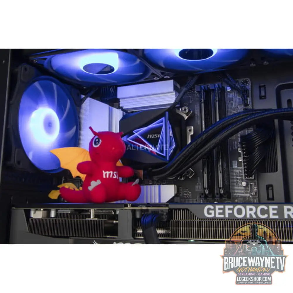 Custom PC Series • Blue Lucky Elements, Gaming-PC — vue 4