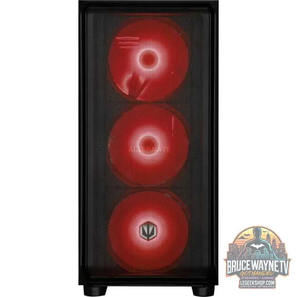 Custom PC Series • Red Hero Elements Gaming-PC — vue 7