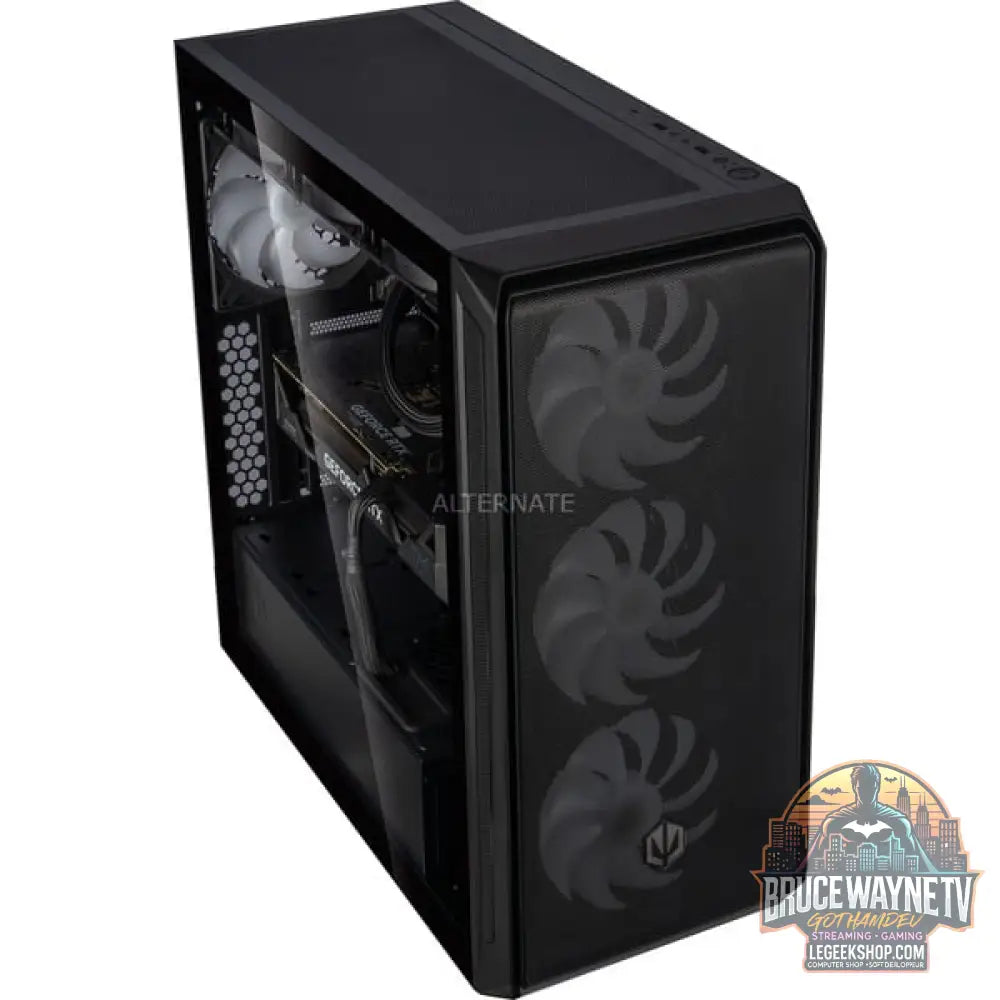 Custom PC Series • Red Hero Elements Gaming-PC — vue 9