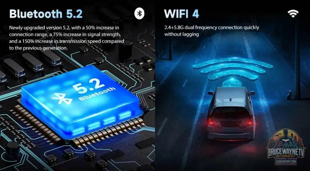 🚗 Adaptateur Auto CarPlay & Android Auto Sans Fil | Plug & Play 🔄 - Legeekshop