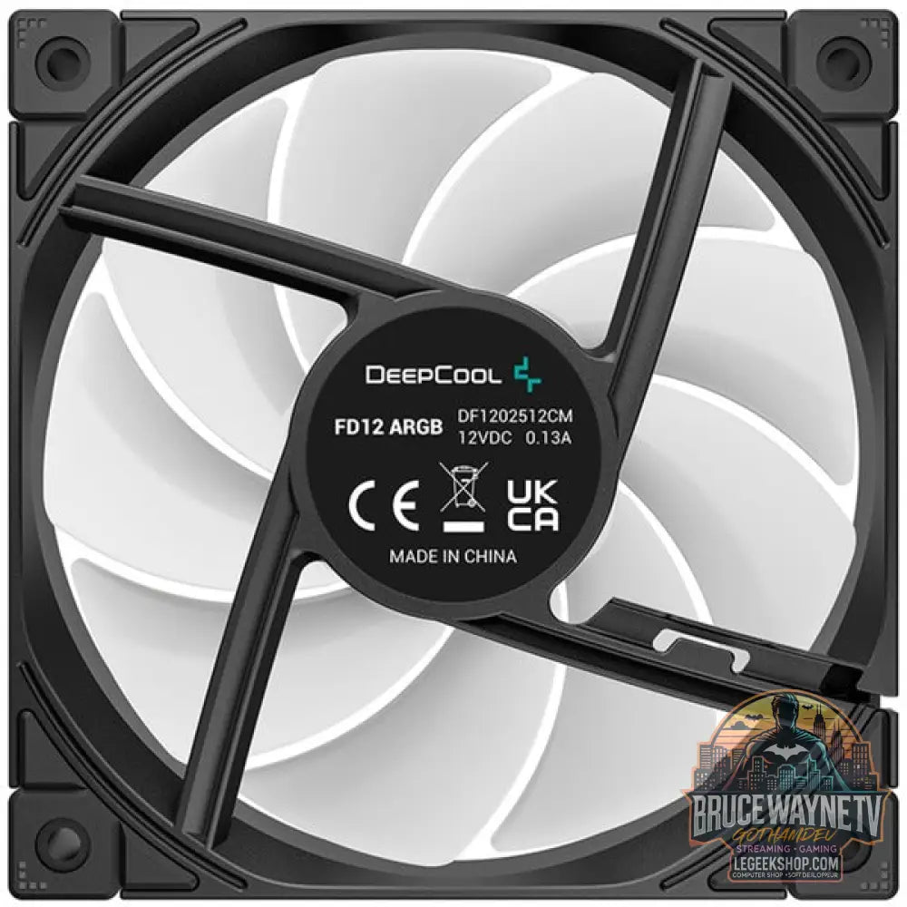 DeepCool FD12 ARGB 120x120x25, Gehäuselüfter - DeepCool - vue 6