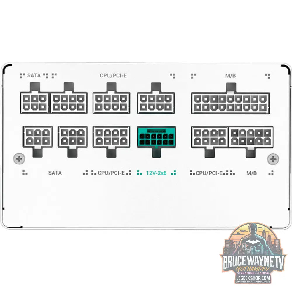 DeepCool PN850M WHITE, alimentation PC - DeepCool - vue 6