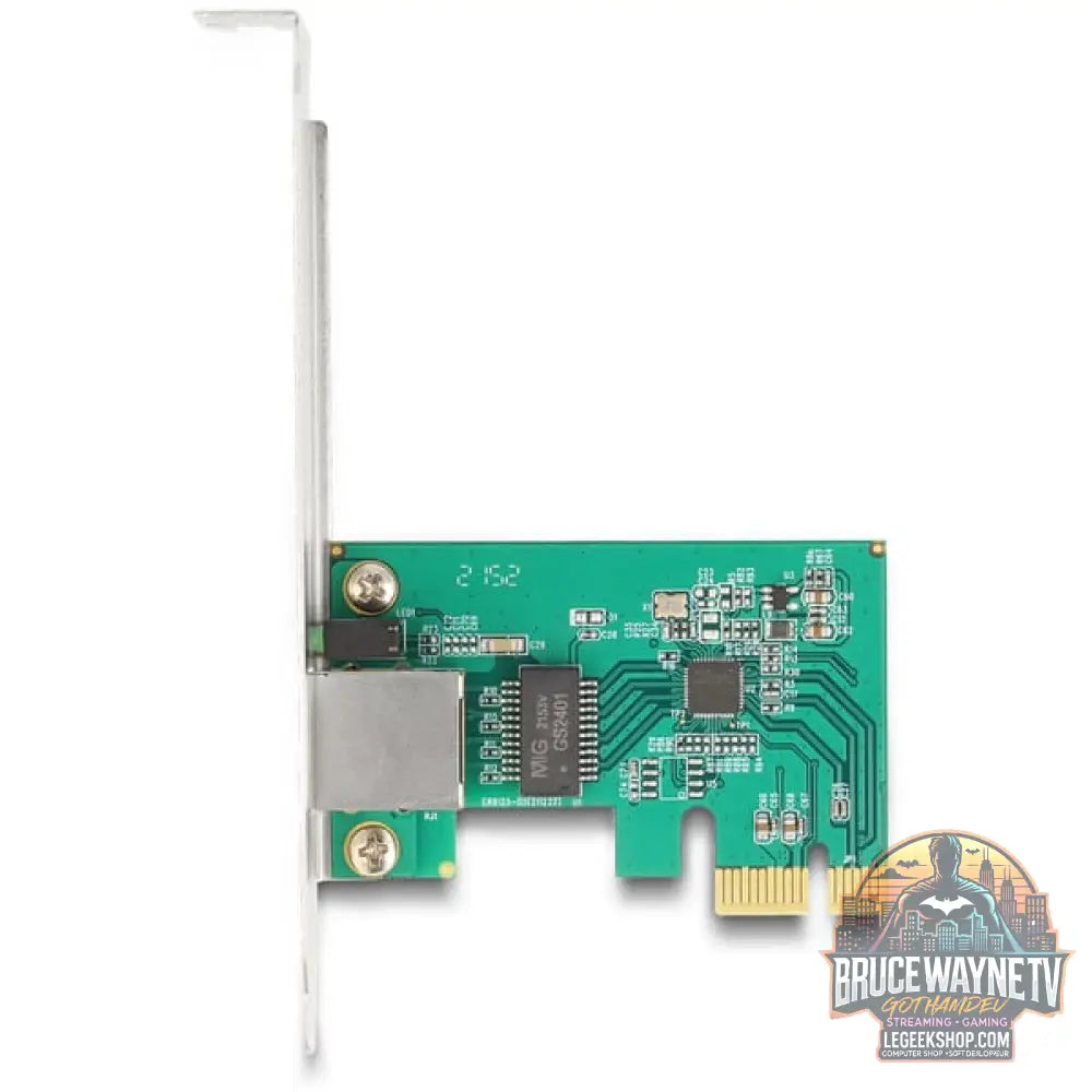 DeLOCK PCI Express x1 Karte 1 x RJ45 2,5 Gigabit LAN RTL8125, adaptateur réseau - DeLOCK - vue 2