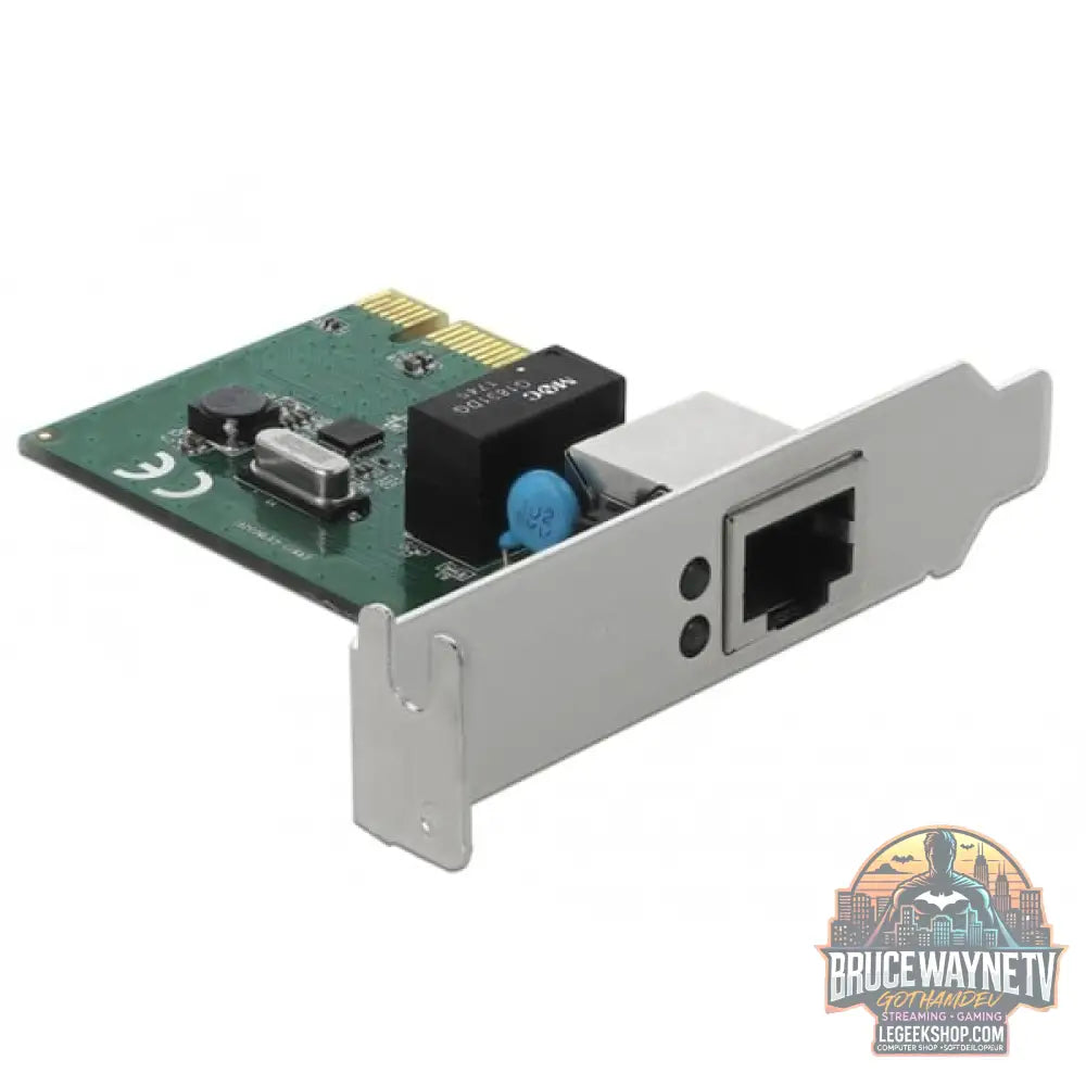 DeLOCK PCIe x1 Karte auf 1 x Gigabit LAN, adaptateur réseau - DeLOCK - vue 2