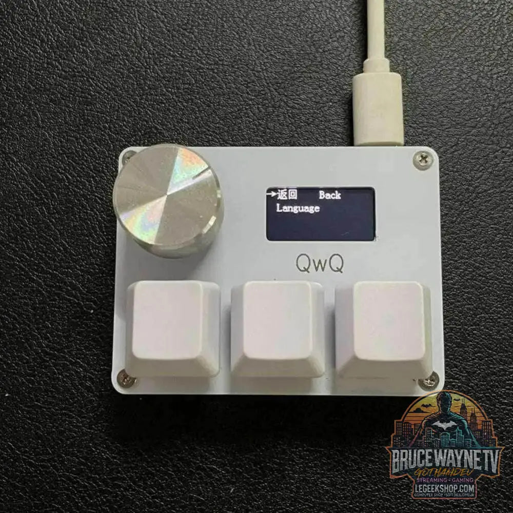 🎮 Mini Clavier Mécanique SayoDevice OSU O3C – Switchs Magnétiques Roses | Écran IPS & Ultra-Vitesse - Legeekshop