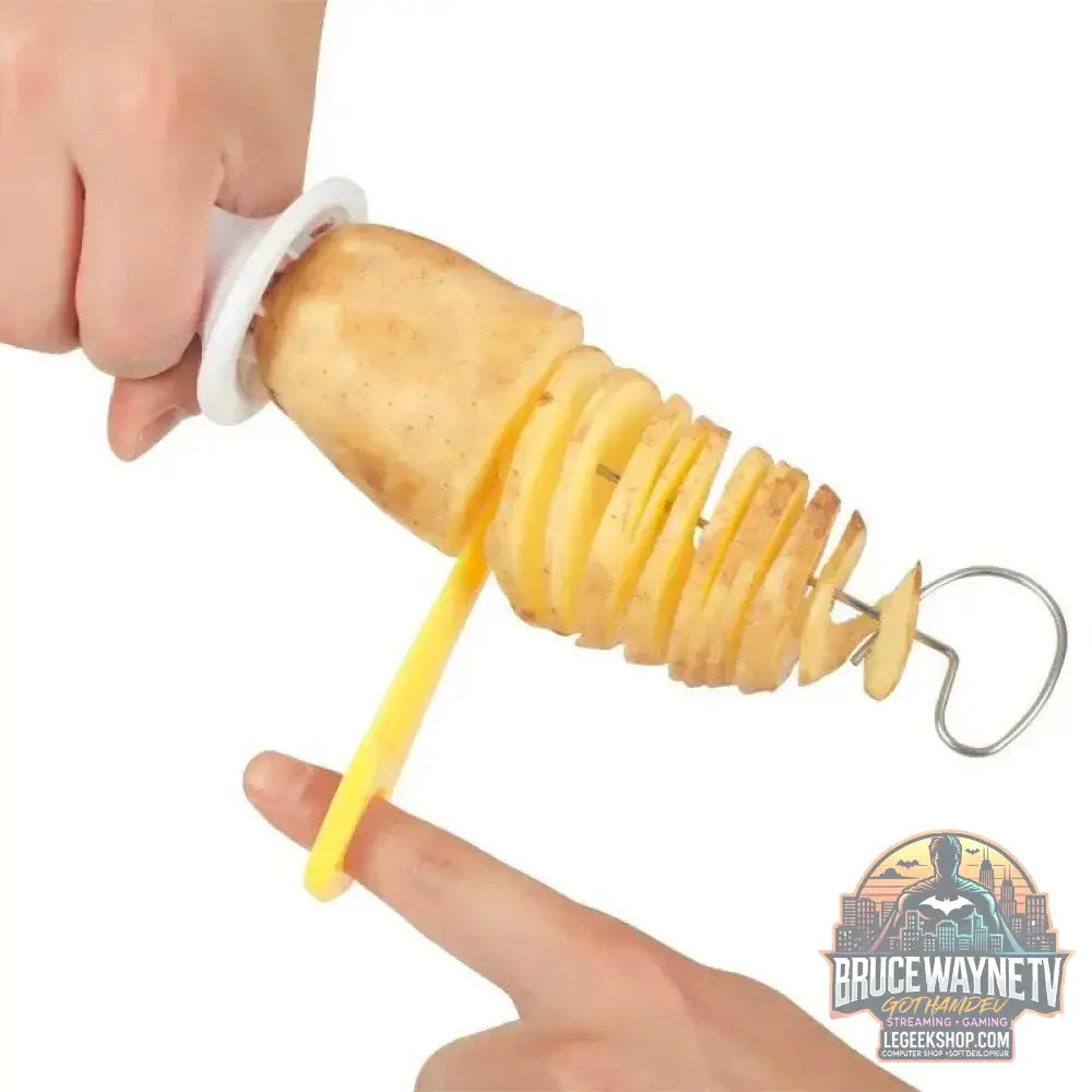 🍢 Kit Barbecue Spirale & Chips – Brochettes, Coupe-Pomme de Terre & Spirale Trancheuse - Legeekshop