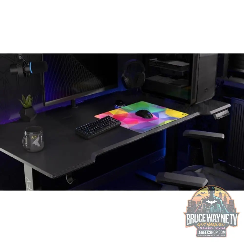 ENDORFY Crystal Spectrum L, tapis de souris gaming multicolore - ENDORFY - vue 2