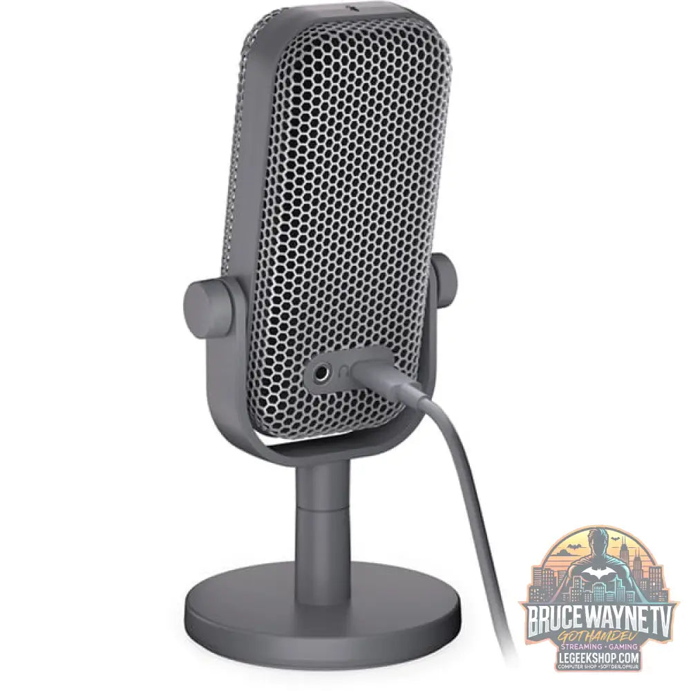 ENDORFY Solum Voice S Alt Gray, microphone gris foncé, USB-C, éclairage RGB - ENDORFY - vue 8
