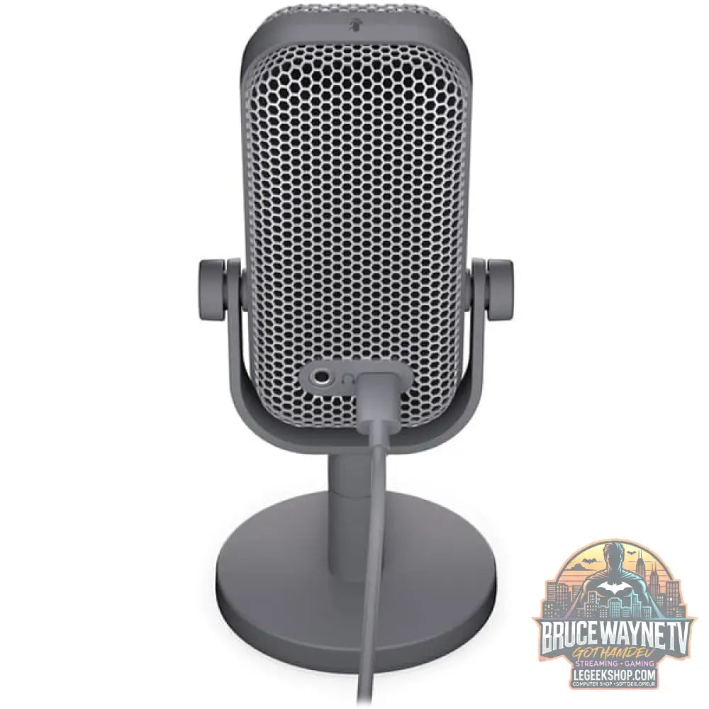 ENDORFY Solum Voice S Alt Gray, microphone gris foncé, USB-C, éclairage RGB - ENDORFY - vue 9