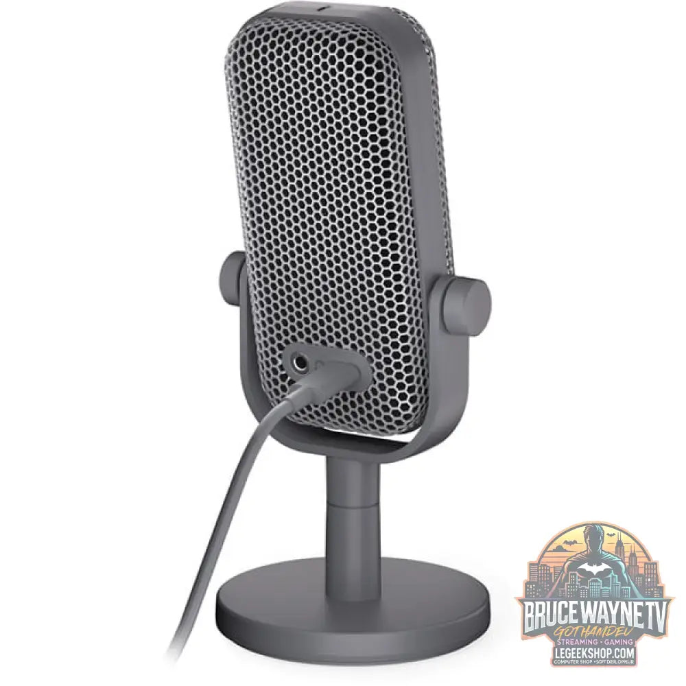 ENDORFY Solum Voice S Alt Gray, microphone gris foncé, USB-C, éclairage RGB - ENDORFY - vue 10