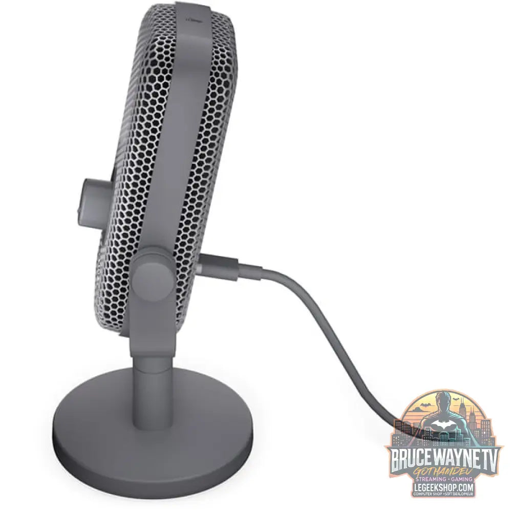 ENDORFY Solum Voice S Alt Gray, microphone gris foncé, USB-C, éclairage RGB - ENDORFY - vue 7