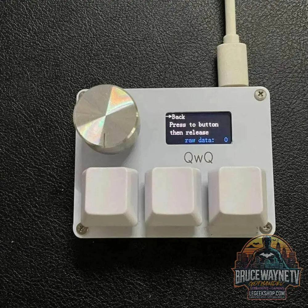 🎮 Mini Clavier Mécanique SayoDevice OSU O3C – Switchs Magnétiques Roses | Écran IPS & Ultra-Vitesse - Legeekshop