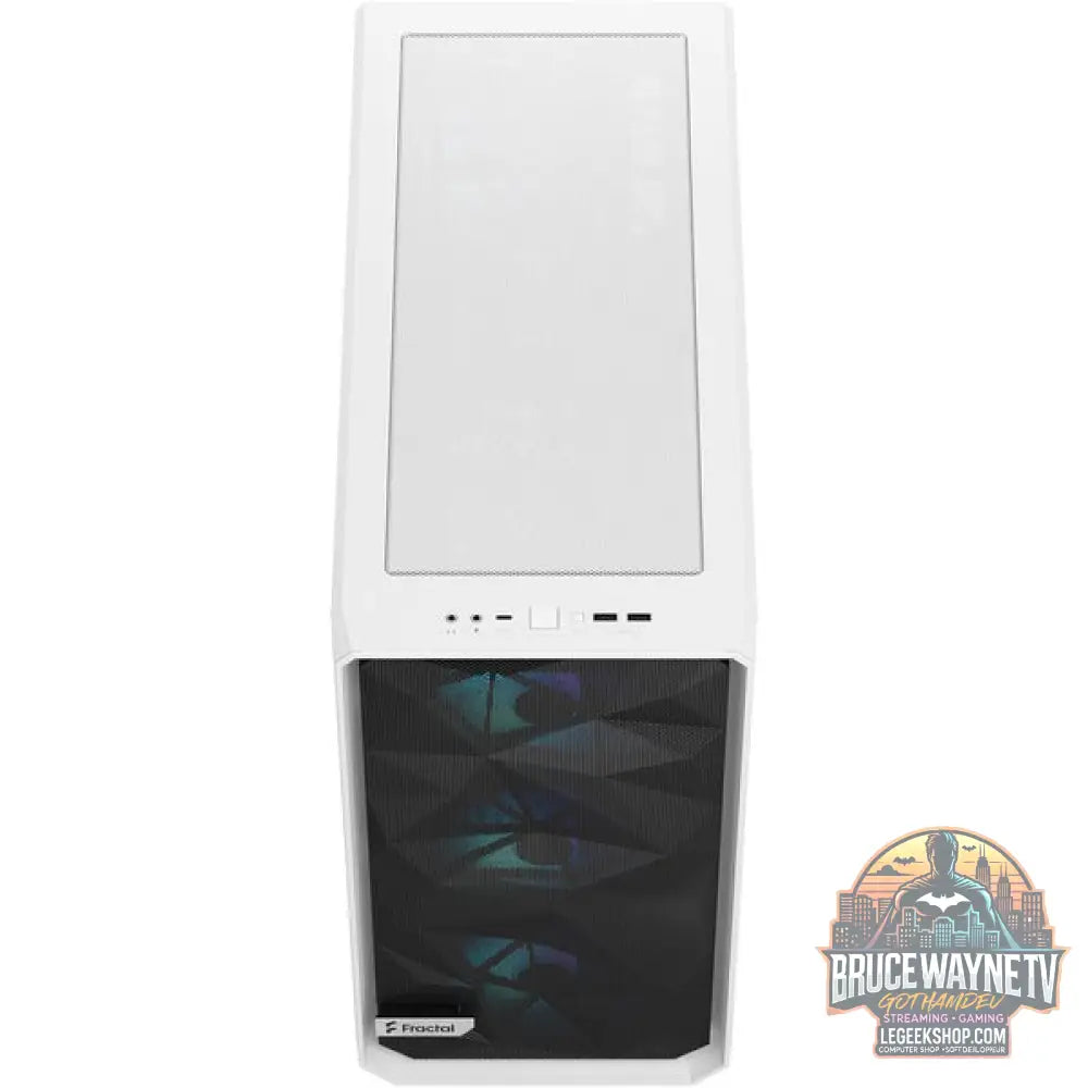Fractal Design Meshify 2 RGB White TG Clear Tint, Tower-Gehäuse - Fractal Design - vue 12