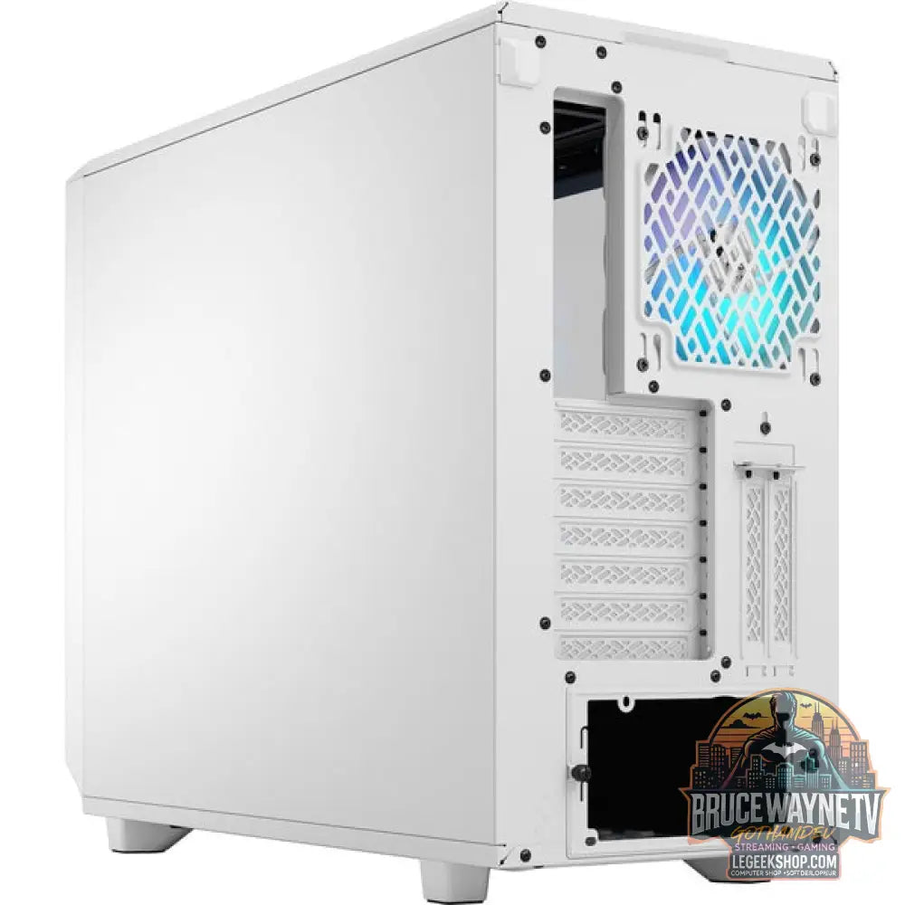 Fractal Design Meshify 2 RGB White TG Clear Tint, Tower-Gehäuse - Fractal Design - vue 5