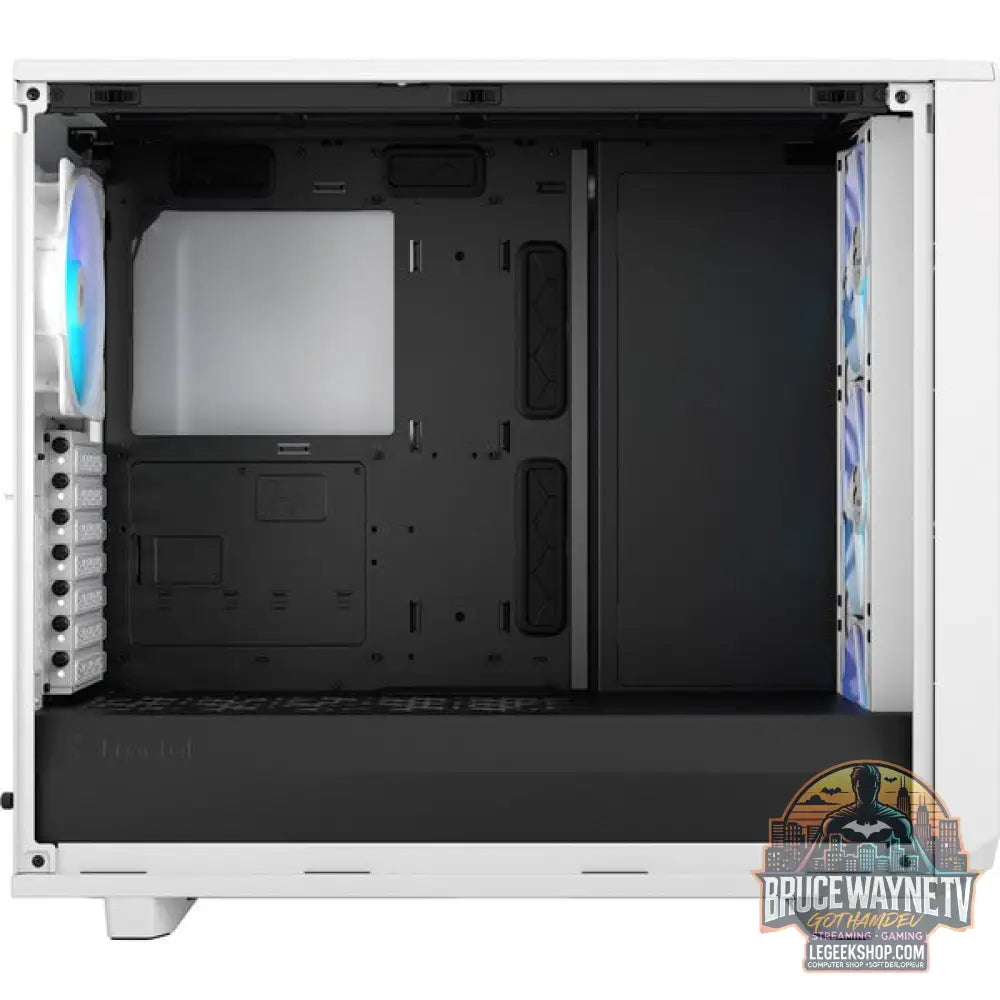 Fractal Design Meshify 2 RGB White TG Clear Tint, Tower-Gehäuse - Fractal Design - vue 9
