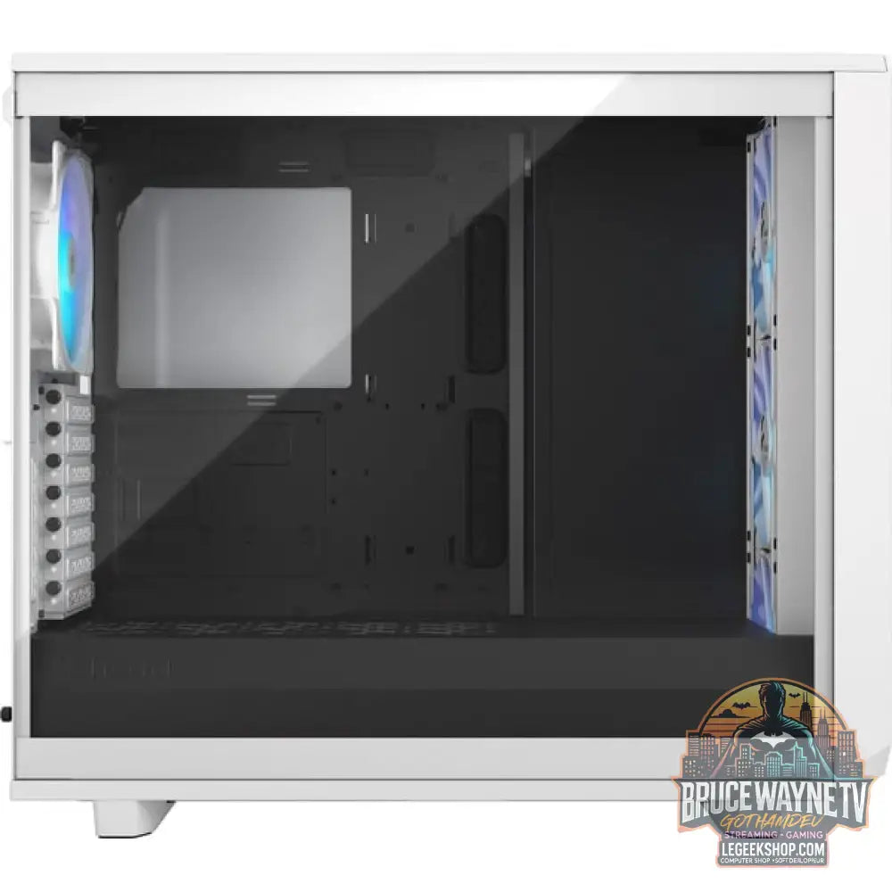 Fractal Design Meshify 2 RGB White TG Clear Tint, Tower-Gehäuse - Fractal Design - vue 6