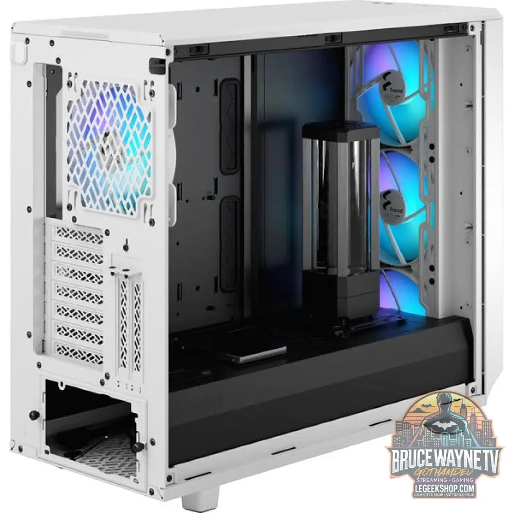 Fractal Design Meshify 2 RGB White TG Clear Tint, Tower-Gehäuse - Fractal Design - vue 11