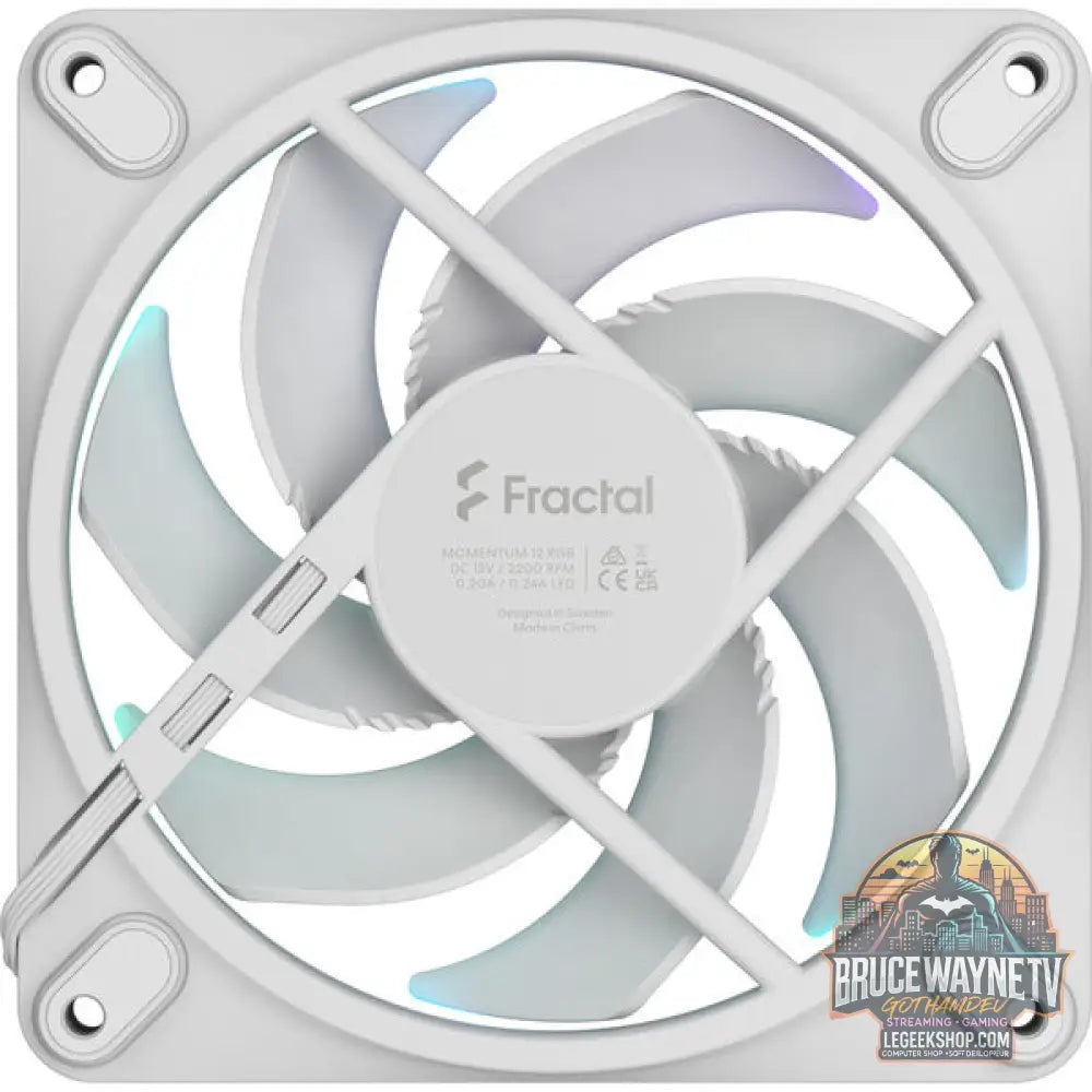 Fractal Design Momentum 12 RGB, Gehäuselüfter - Fractal Design - vue 5
