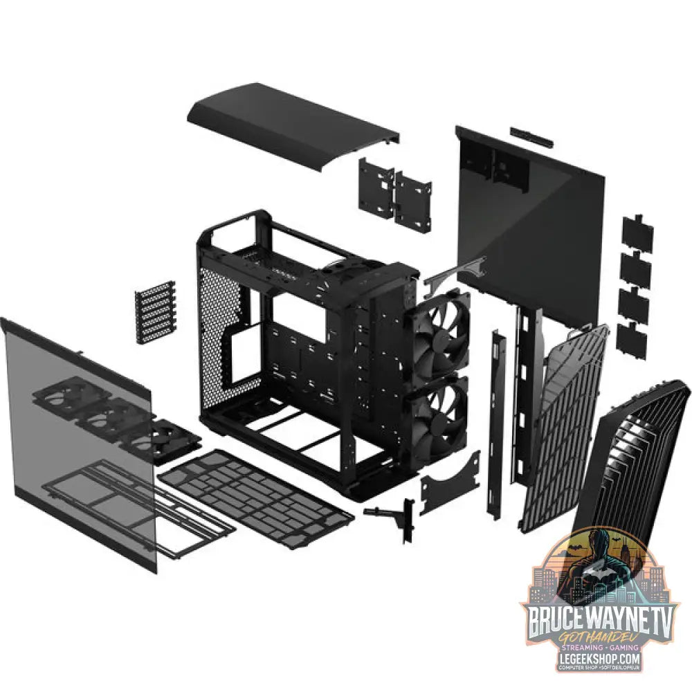 Fractal Design Torrent Black TG Light Tint, Tower-Gehäuse - Fractal Design - vue 22