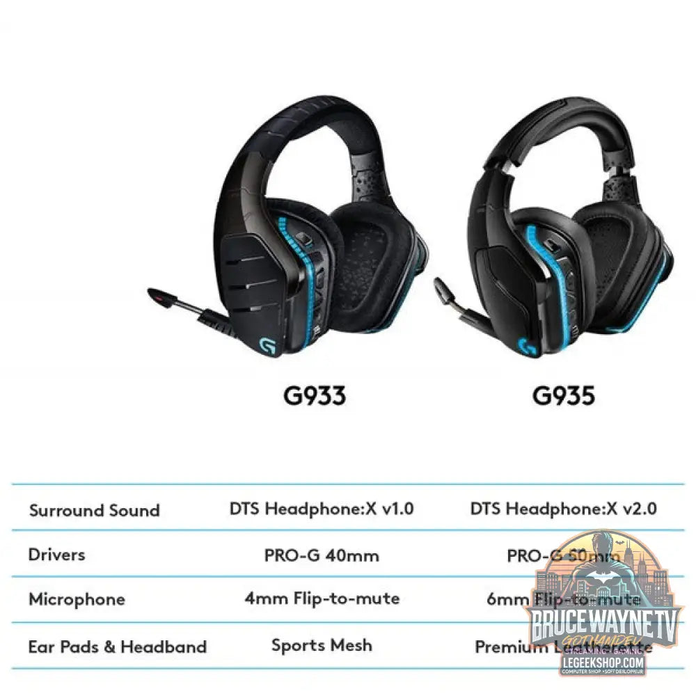G935 - Logitech - vue 9
