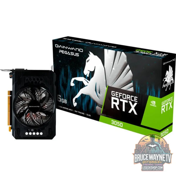 Gainward GeForce RTX 3050 Pegasus, carte graphique 1x DisplayPort, 1x HDMI 2.1, 1x DVI-D - Gainward
