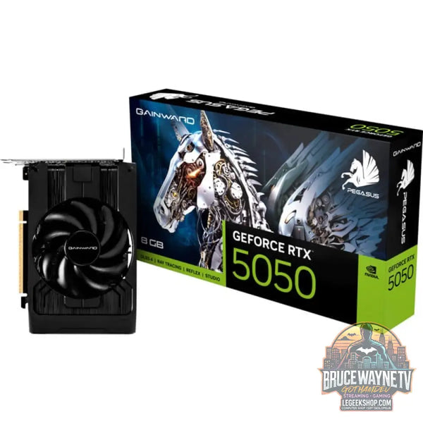 Gainward GeForce RTX 5050 Pegasus 8GB, carte graphique DLSS 4, 3x DisplayPort, 1x HDMI 2.1 - Gainward
