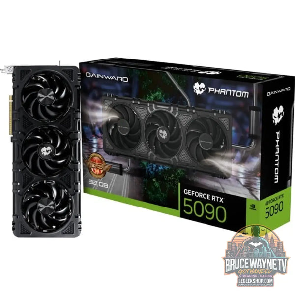 Gainward GeForce RTX 5090 Phantom GS, carte graphique DLSS 4, 3x DisplayPort, 1x HDMI 2.1 - Gainward