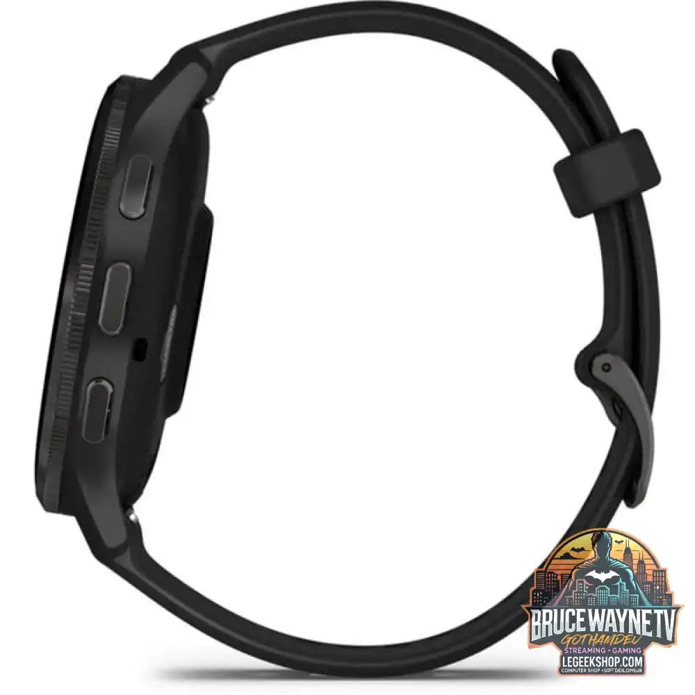 Garmin Venu 3, Smartwatch schwarz/dunkelgrau, 45 mm, schwarzes Silikon-Armband - Garmin - vue 6