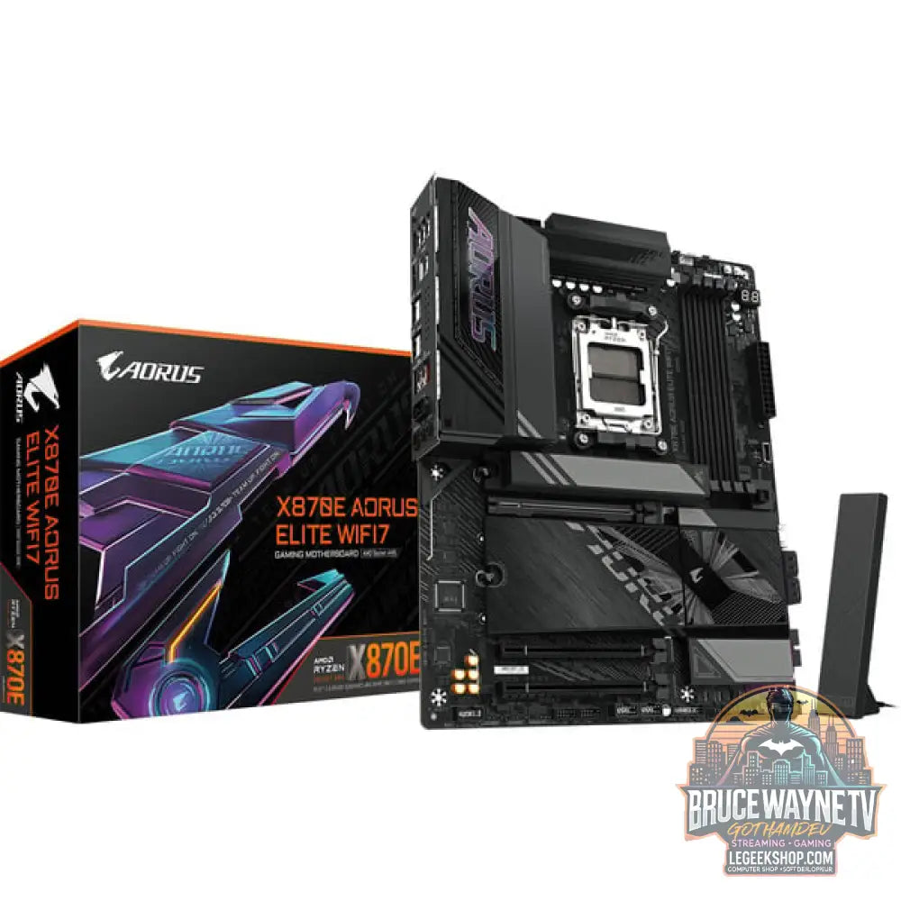 GIGABYTE AMD Upgrade Radeon RX 9070 XT Gaming OC + X870E AORUS ELITE WIFI7, kit upgrade PC - GIGABYTE - vue 3