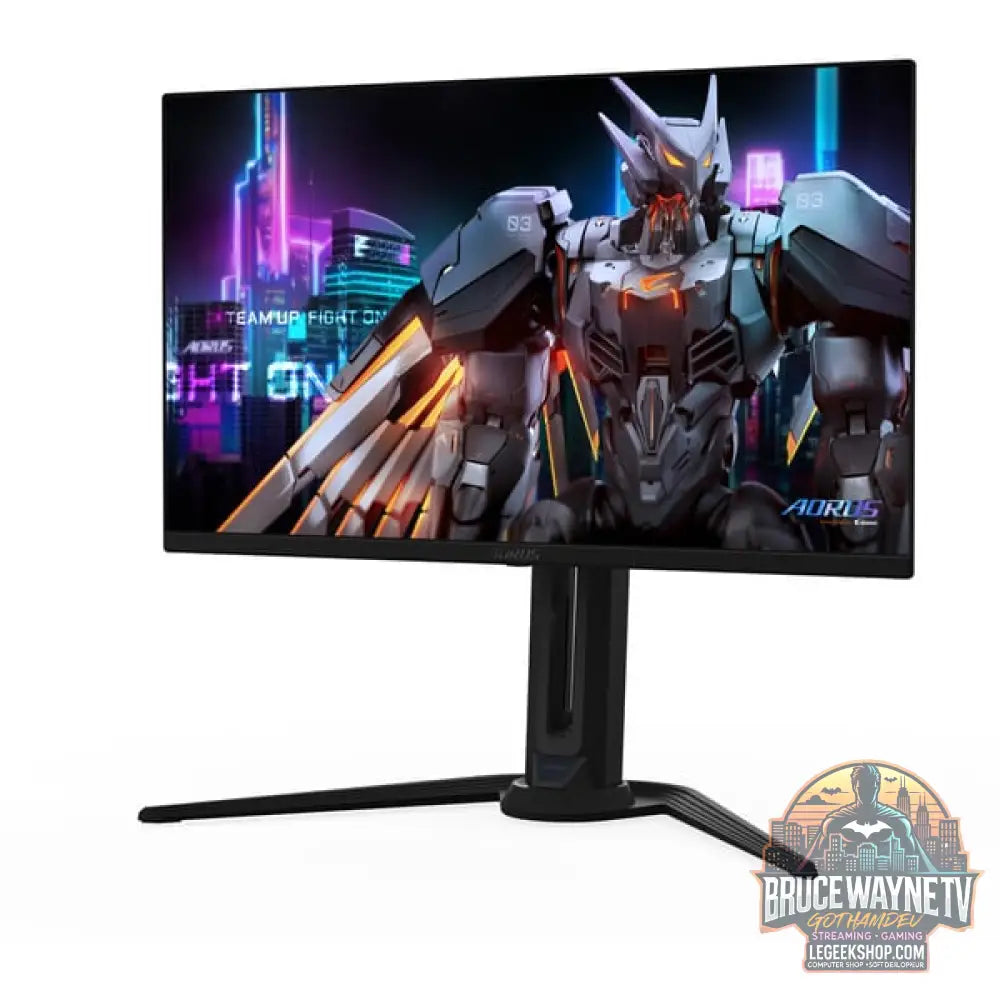GIGABYTE AORUS FO27Q5P QD-OLED 27" QHD/WQHD QD-OLED 500 Hz - GIGABYTE - vue 3