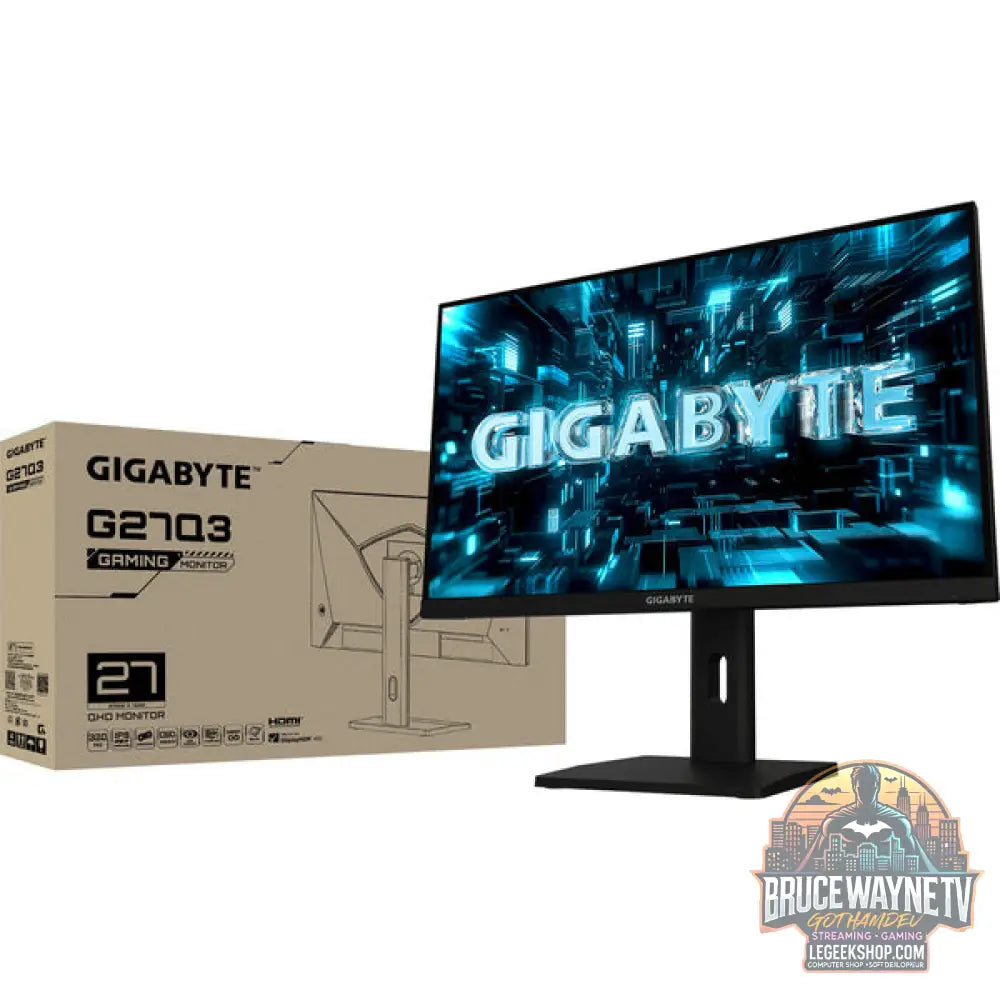 GIGABYTE G27Q3 27" QHD/WQHD IPS 320 Hz - GIGABYTE - vue 8