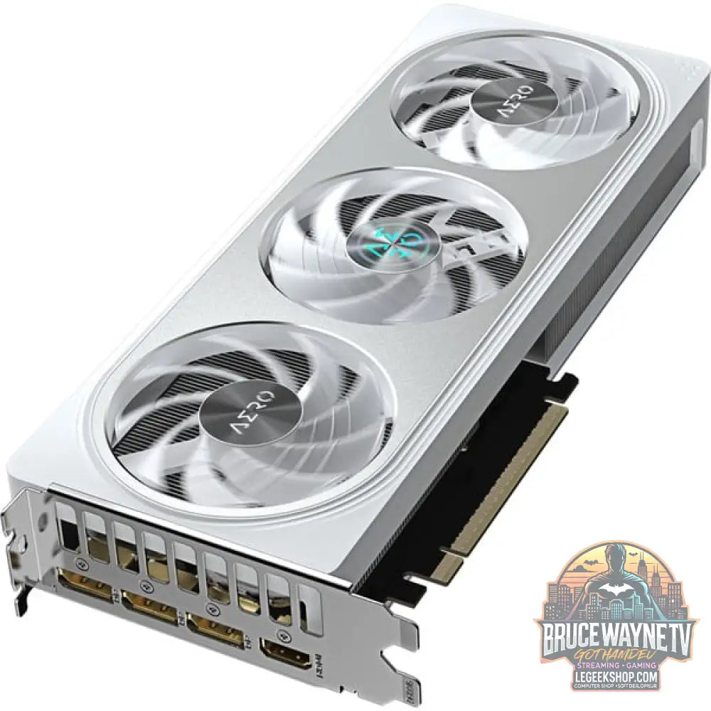GIGABYTE GeForce RTX 5060 AERO OC 8G, carte graphique DLSS 4, 3x DisplayPort, 1x HDMI 2.1 - GIGABYTE - vue 5