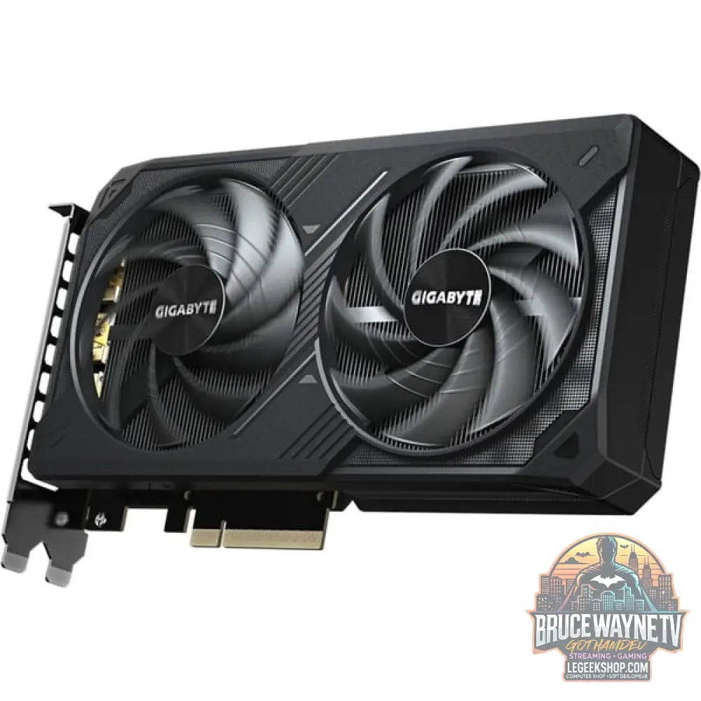 GIGABYTE GeForce RTX 5060 Ti WINDFORCE 8G, carte graphique DLSS 4, 3x DisplayPort, 1x HDMI 2.1 - GIGABYTE - vue 3