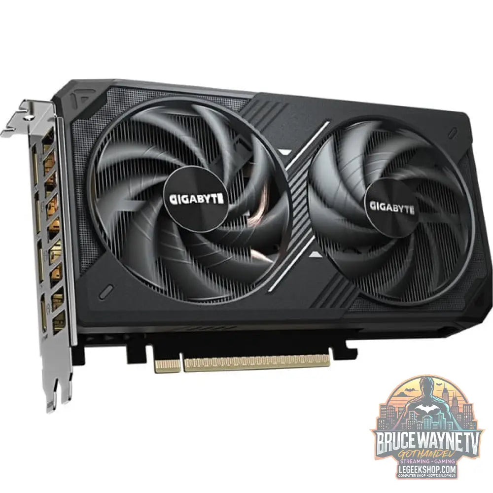 GIGABYTE GeForce RTX 5060 Ti WINDFORCE MAX OC 8G, carte graphique DLSS 4, 3x DisplayPort, 1x HDMI 2.1 - GIGABYTE - vue 4
