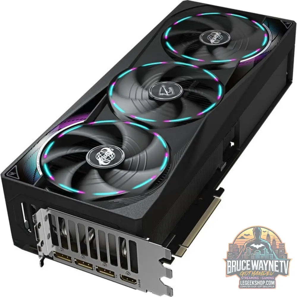 GIGABYTE GeForce RTX 5070 Ti AORUS MASTER 16G, carte graphique DLSS 4, 3x DisplayPort, 1x HDMI 2.1 - GIGABYTE - vue 6
