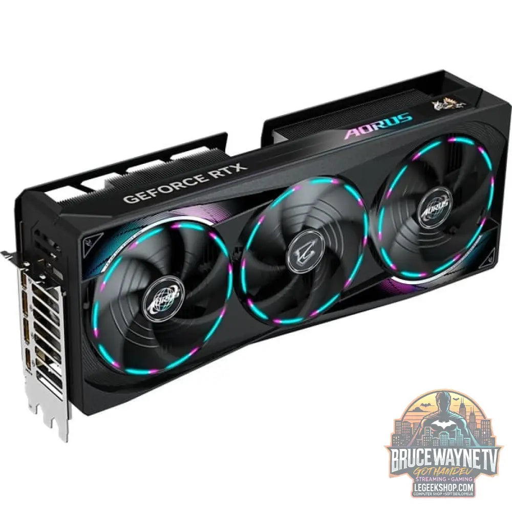 GIGABYTE GeForce RTX 5080 AORUS MASTER 16G, carte graphique - GIGABYTE - vue 2