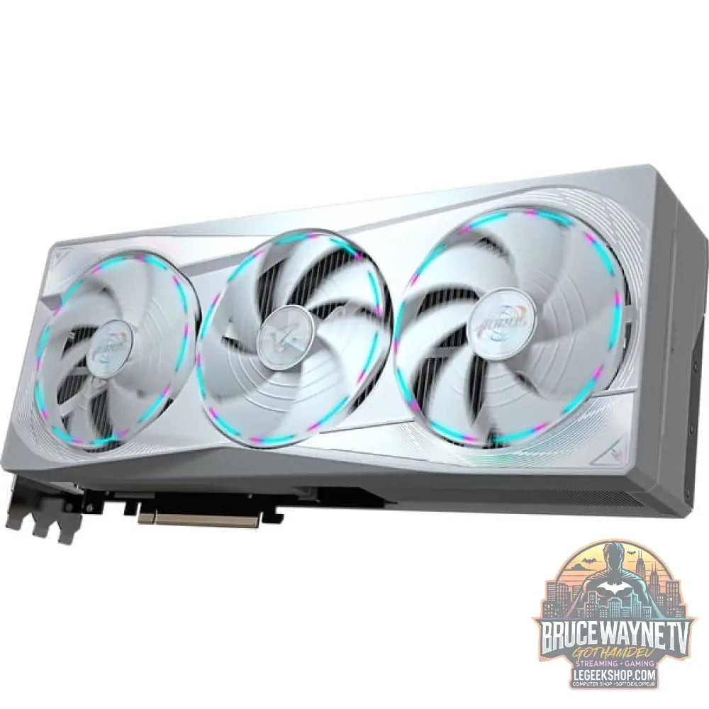 GIGABYTE GeForce RTX 5080 AORUS MASTER ICE 16G, carte graphique - GIGABYTE - vue 3