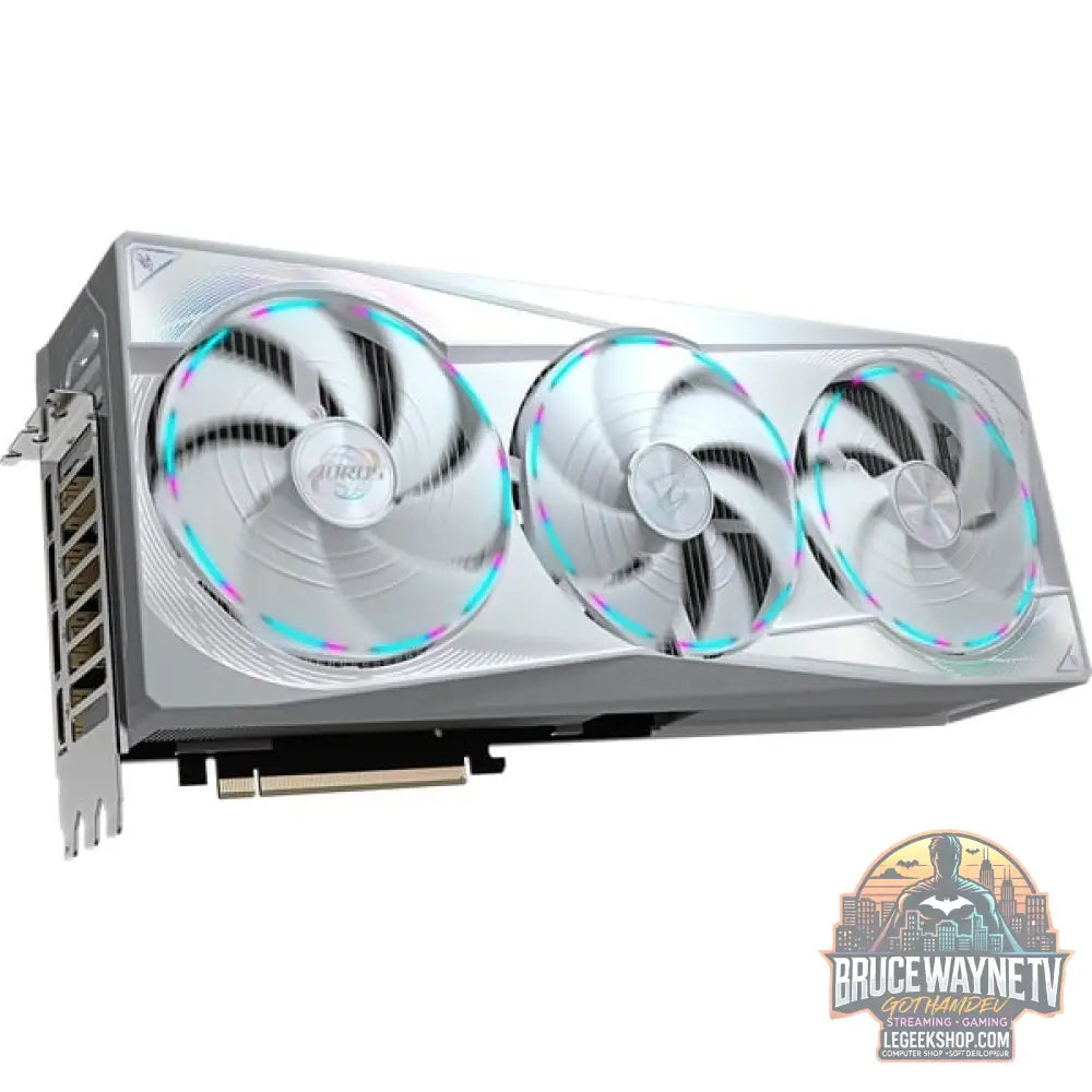 GIGABYTE GeForce RTX 5080 AORUS MASTER ICE 16G, carte graphique - GIGABYTE - vue 2