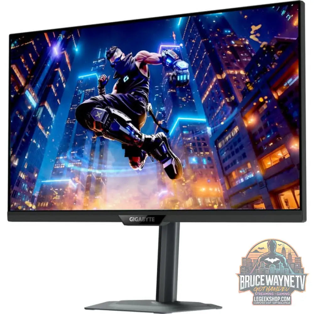 GIGABYTE M27Q2 QD QLED 27" QHD/WQHD IPS 200 Hz - GIGABYTE - vue 3