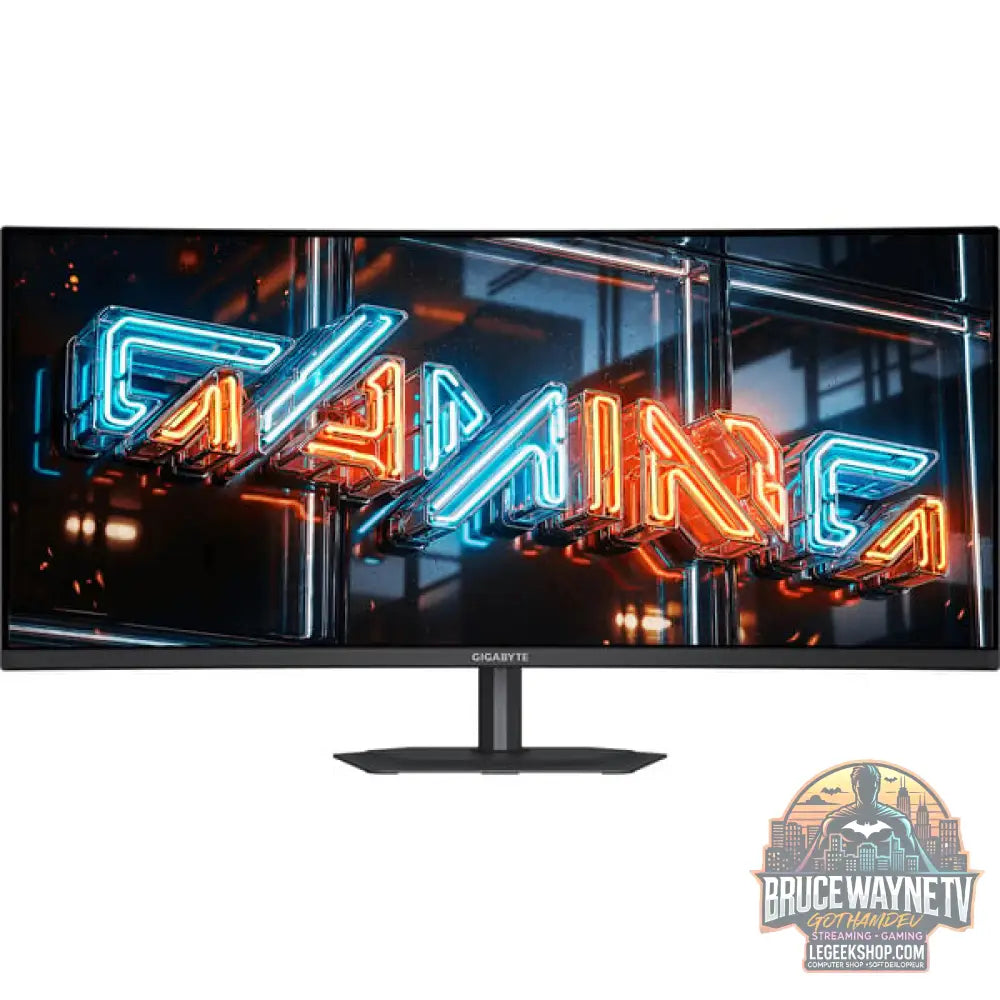GIGABYTE MO34WQC36 QD-OLED 34" QHD/WQHD QD-OLED 360 Hz - GIGABYTE - vue 2