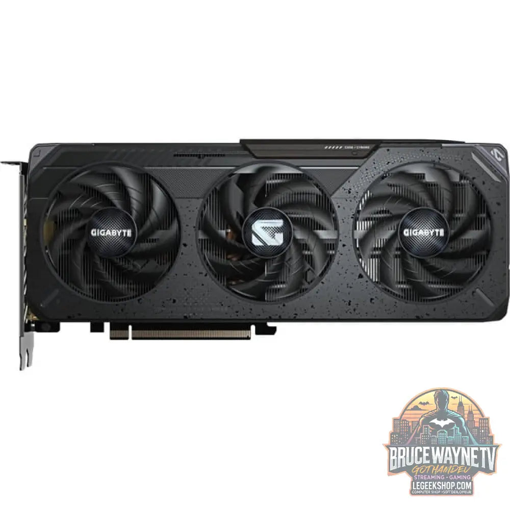 GIGABYTE Radeon RX 9060 XT GAMING OC 16GB, carte graphique noir - GIGABYTE - vue 2