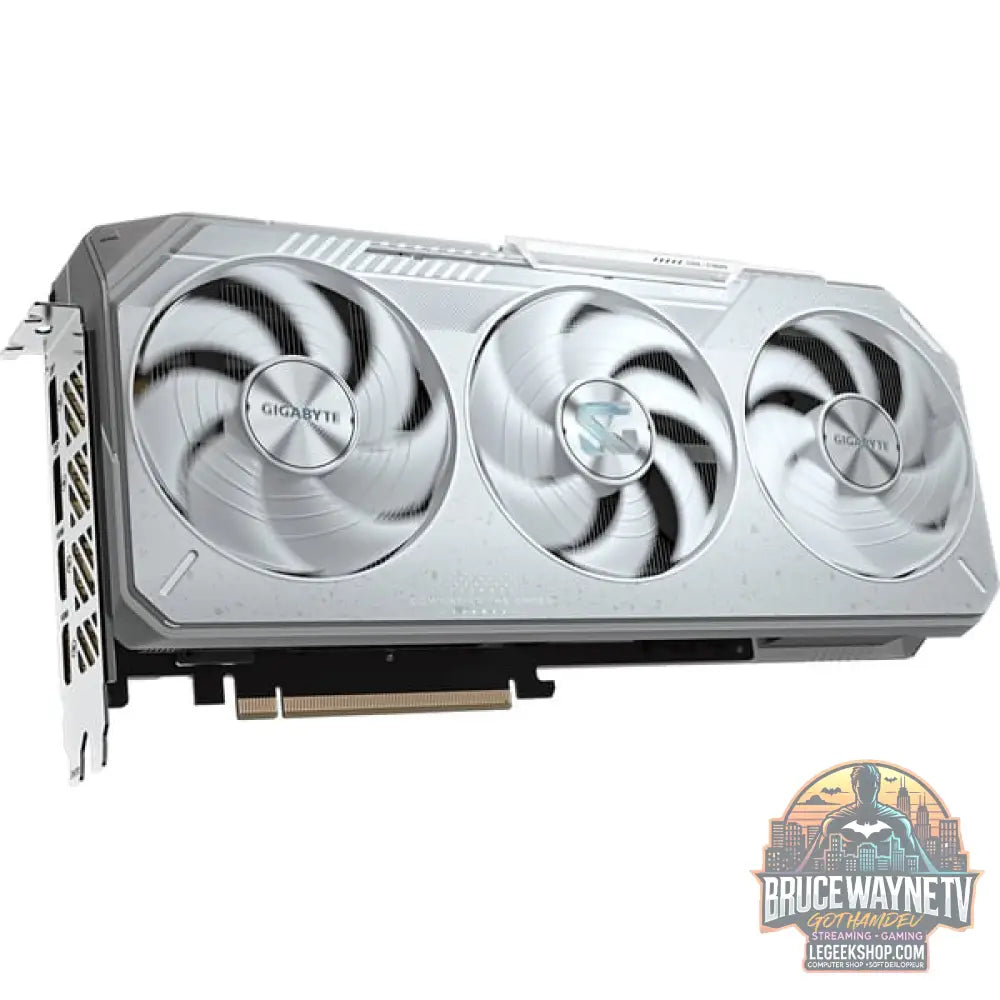 GIGABYTE Radeon RX 9070 XT GAMING OC ICE 16G, carte graphique - GIGABYTE - vue 3