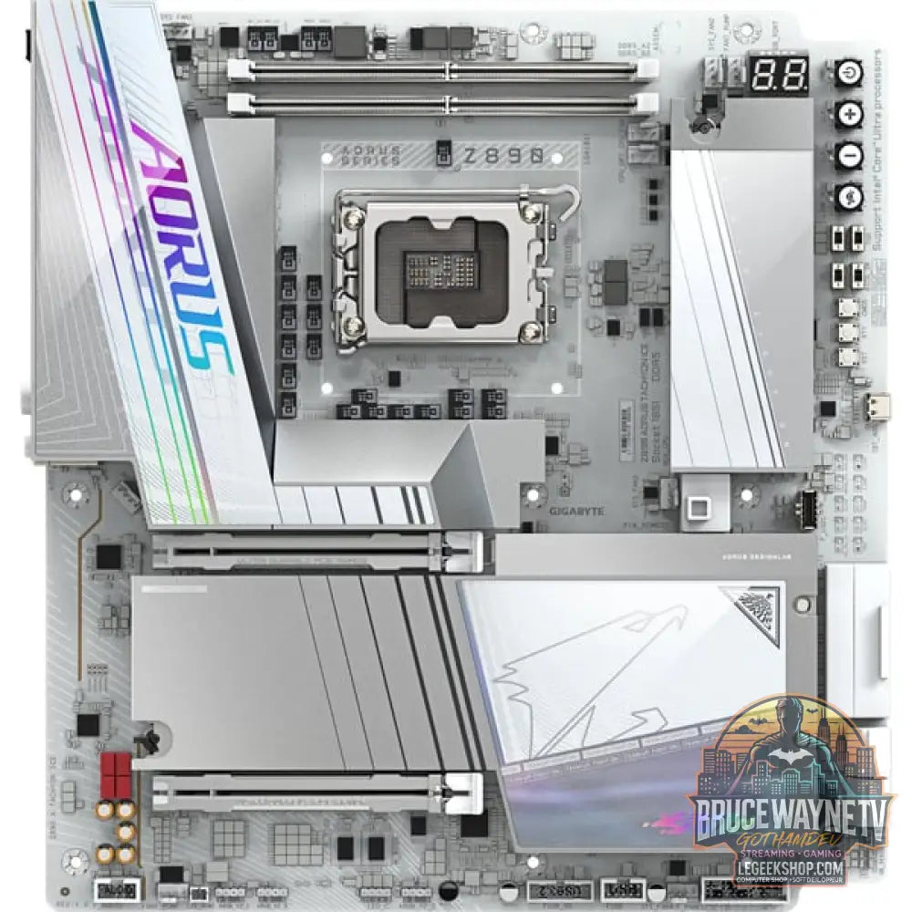 GIGABYTE Z890 AORUS TACHYON ICE, carte mère - GIGABYTE - vue 3
