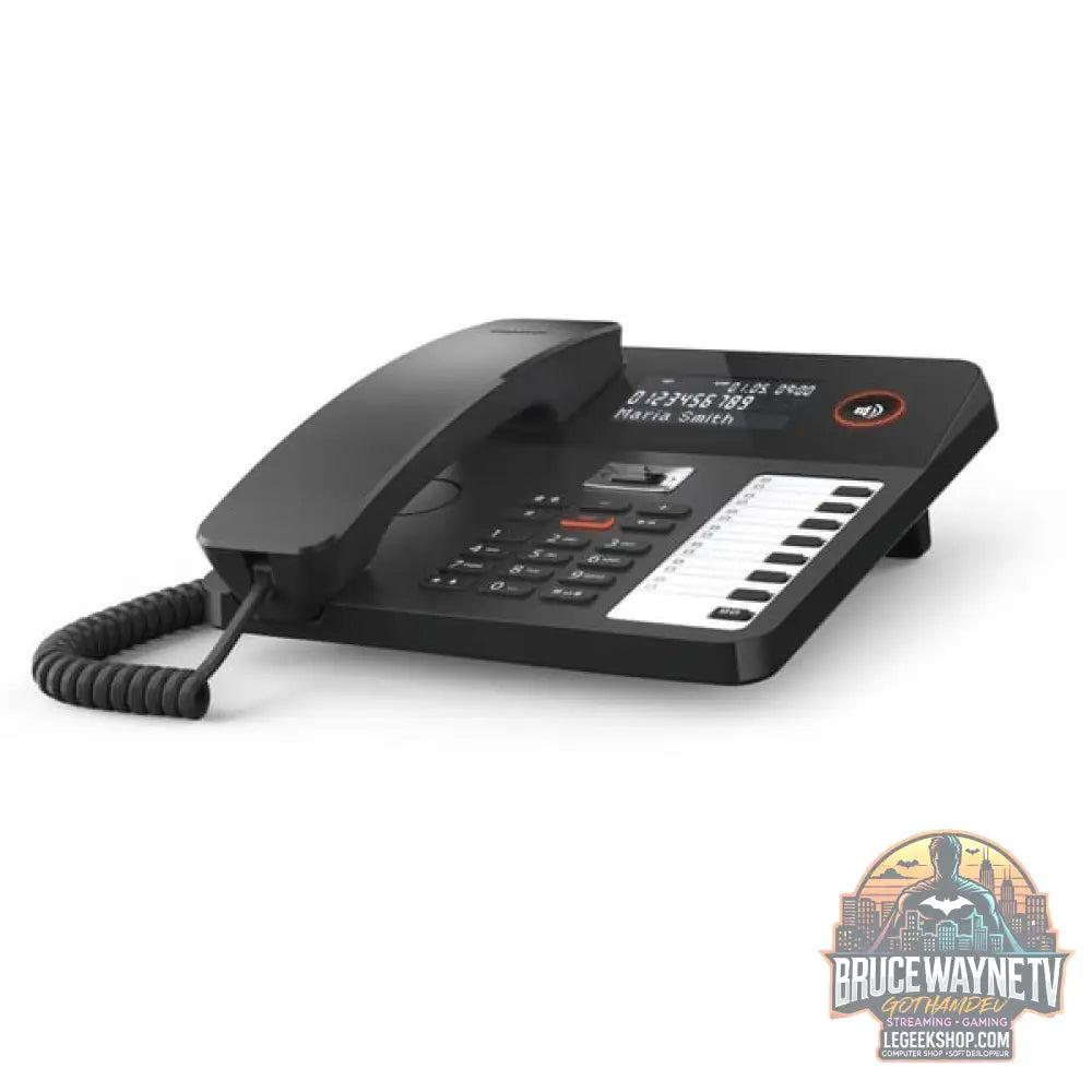 Gigaset DESK 800A, analoges Telefon (noir) - Gigaset - vue 3